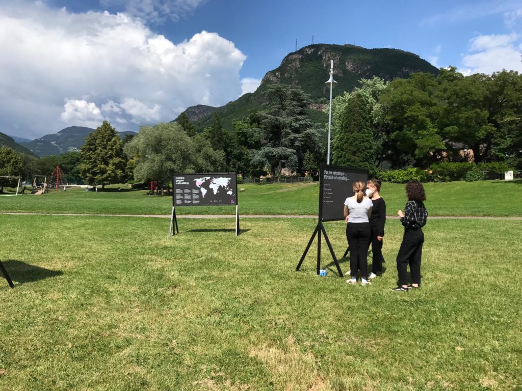 Foto @ Giulia Pezzin, Aimilia Kourti, Luisa Stegner und Lotte Huggel